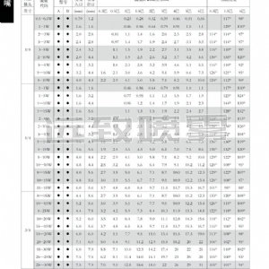 中小流量空心锥形喷嘴--B/W系列