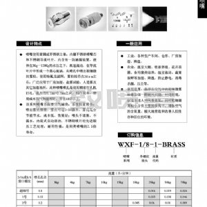 微细雾化喷嘴FD